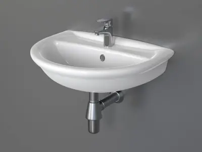 Basin Sink 40 3D model