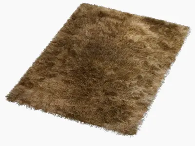 Carpet Shaggy Metallica 3D model