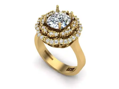 Jewelry ring 174 3D print model