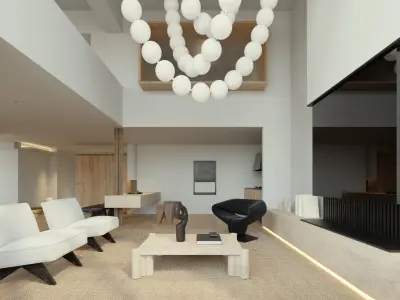 3D model of modern villa  3D model