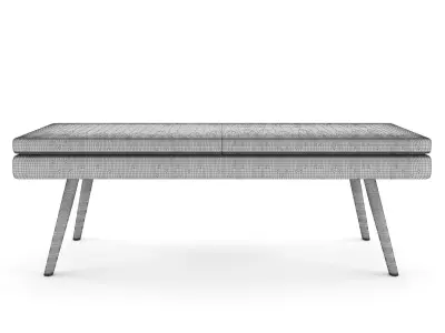 Bench NORA 3D model