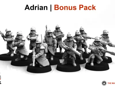 Valour Korps - Infantry Builder 3D print model