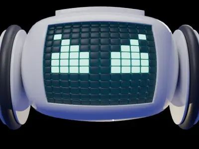 3D Character Robot Type 2 3D model