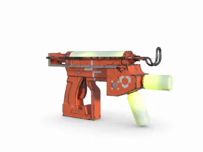 Sci-Fi Injector 3D model