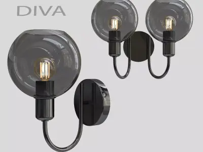 DIVA lamp 3D model
