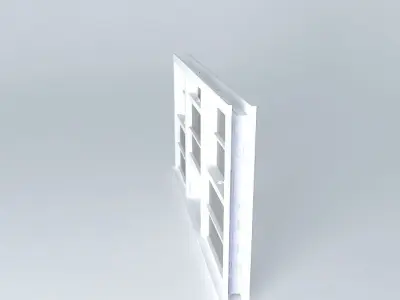 Window bookcase Free 3D model