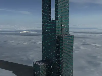 City Building 3 3D model