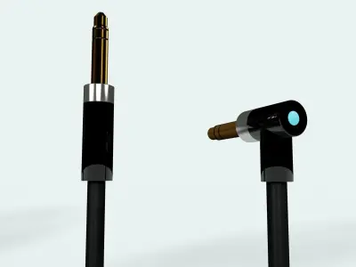 Touch Screen Headphones Concept  3D model