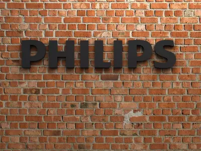 Philips Logo 3D print model