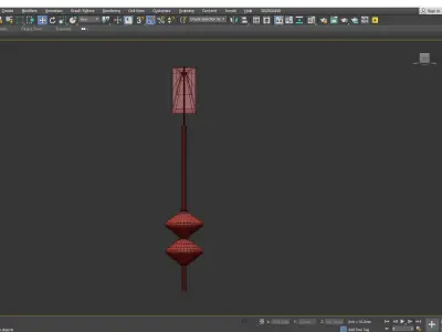 Gem 2 LED Wall Sconce Low-poly 3D model