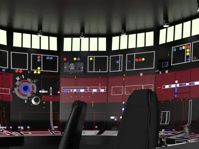 Set 3a - Control Panels Wall 1-6 scale Hottoys  3D print model