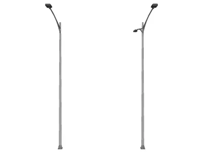 Lamp Post - Light Pole - Light Post - Street Light - Group 07 3D model