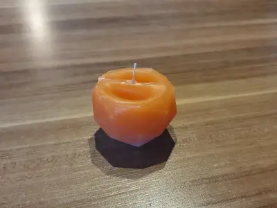CANDLE - LOW POLY MOLD 3D print model