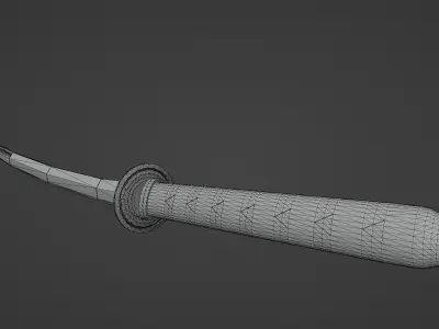 Future Katana Low-poly 3D model