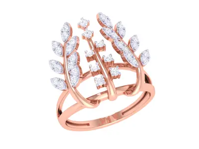  Women Ring MTL 3dm STL OBJ FBX Details 3D print model 92