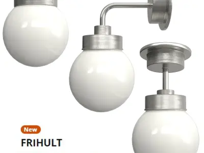 FRIHULT lamp set 3D model