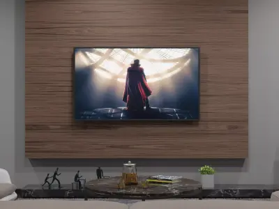 Modern a Living Room 3D model