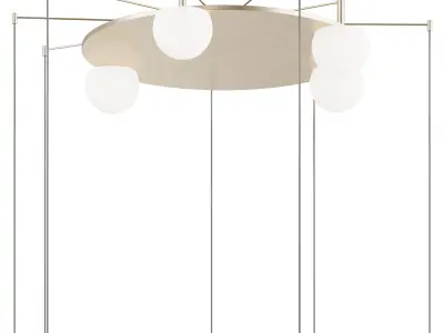 ESTILUZ CIRC CEILING LAMP 3D model