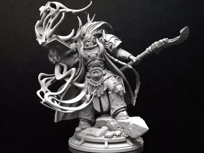THE MASTER OF MAGIC 3D print model