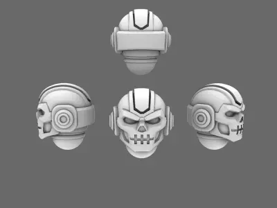 Space Knights V10K Helmet Type 20251201 3D print model