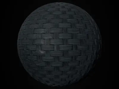 9 PBR Seamless Wicker Texture