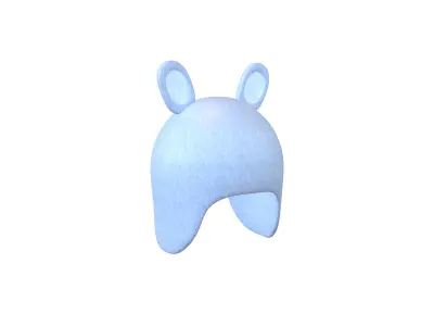 Baby Hat v1 005 Low-poly 3D model