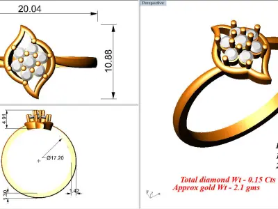 Ring - 2490 3D print model