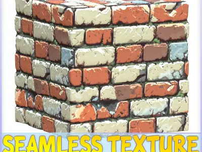 Stylized Wall Seamless Texture Texture 97