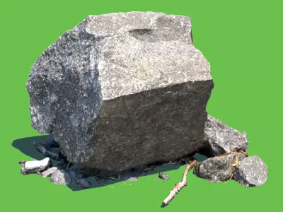 Rocky and Bulwinkle 3D model