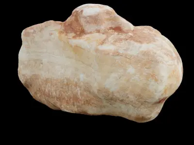 3D Scanned Rocks 3D Model Pack