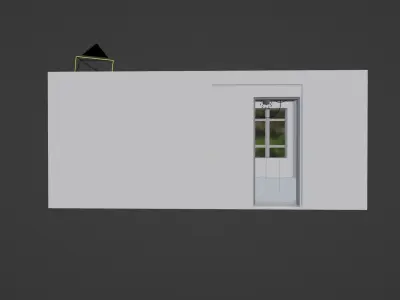 Hong Kong Public Housing Apartment - One Bedroom 3D model