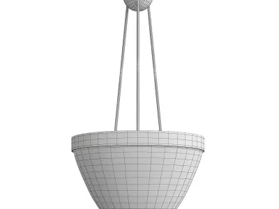 Lars Bylund Ceiling Lamp Low-poly 3D model