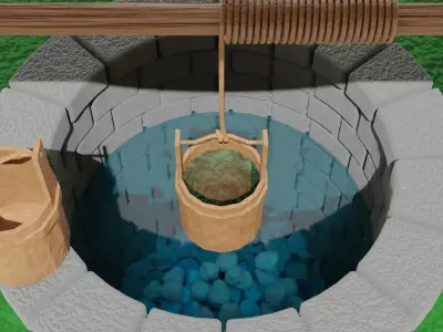 Water Well 3D model