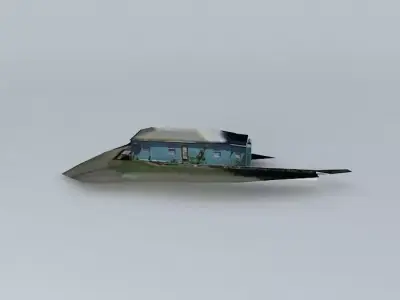 Free Gut House   17B East Street 3D model