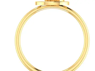 Ring Earrings Pendant Combo 3D print model