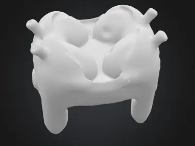 Steampunk Tooth 3D model