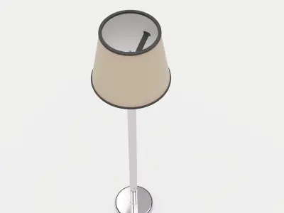 3d printable floor lamp for doll house 3D print model