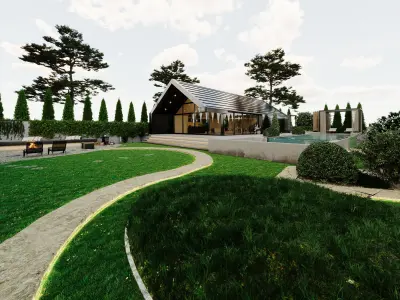 CABANA EXTRIOR  3D model