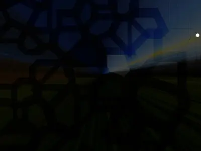 Glass Break Low-poly 3D model