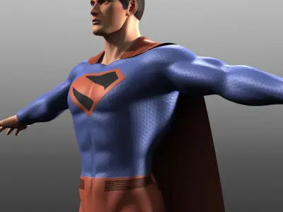 Kingdom Come Costume Low-poly 3D model