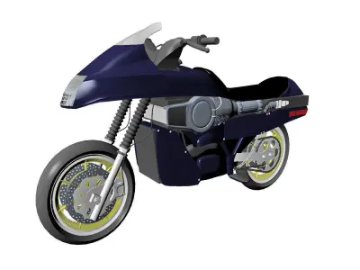 Street Hawk 3D model