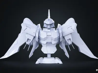 GUNDAM BUST ZGMF-1017 Moblie GINN 3D print model 3D print model