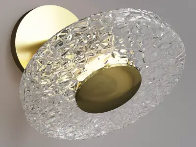 VEMI SCONCE Low-poly 3D model