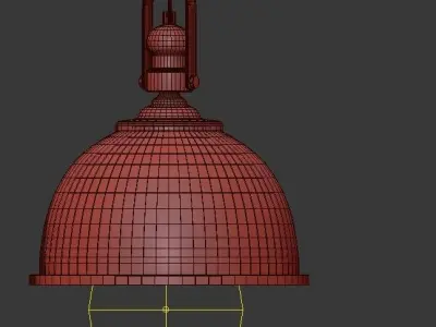 Hanging lamp LOFT HOUSE P-190 3D model