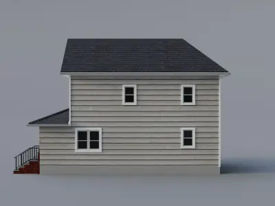 Low Poly House 29 Low-poly 3D model