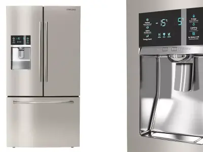 Samsung RF28HFEDBSG 3D model