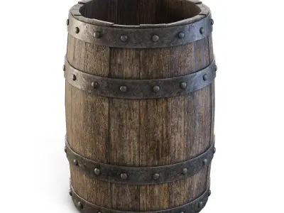 Barrel 3D model