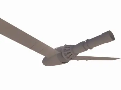 Spaceship-spacecraft-55 3D model