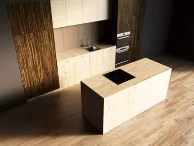 81-Kitchen9 texture 7 3D model