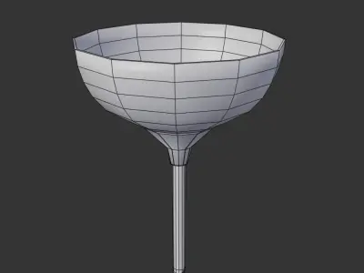 Floorlamp Uplighter 3D model